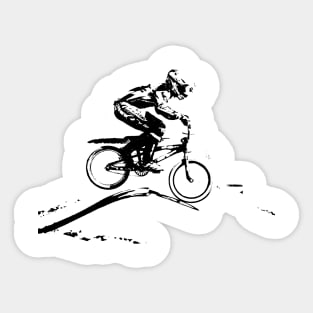 bmx racing Sticker